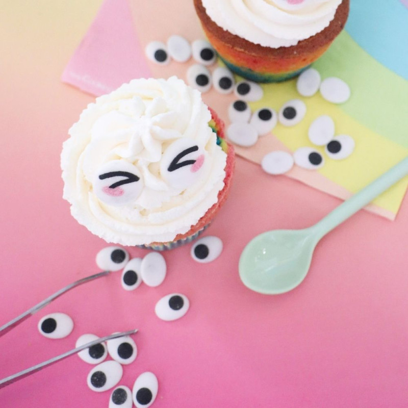 Ambiance décors sucrés gros yeux - ScrapCooking®