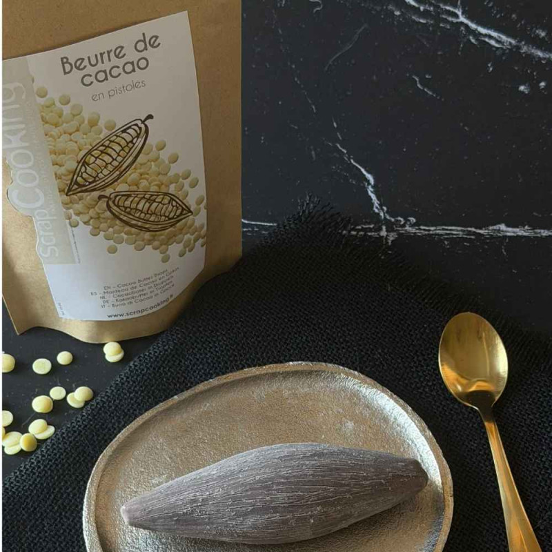 Ambiance avec beurre de cacao en pistoles - ScrapCooking