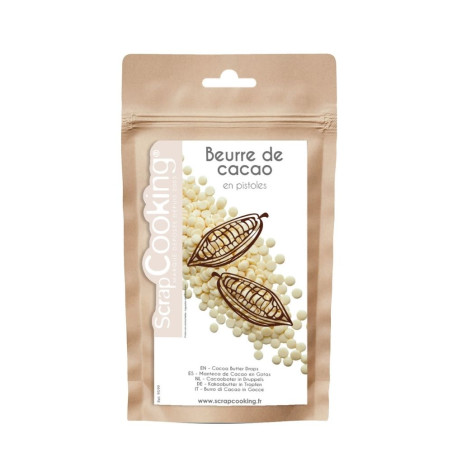 Sachet de beurre de cacao en pistoles - ScrapCooking