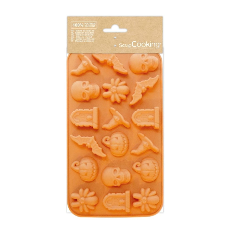 Halloween Silicone Sweet Mould Set  - ScrapCooking