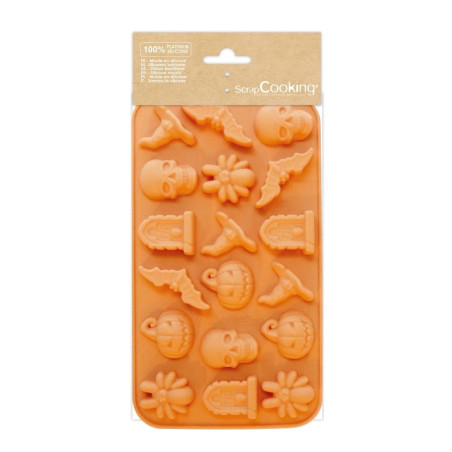 Pack moule silicone bonbons Halloween  - ScrapCooking