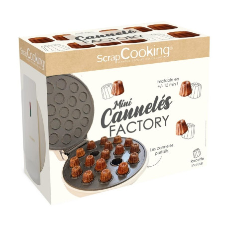 Factory Homemade Mini Cannelés Maker Set - ScrapCooking