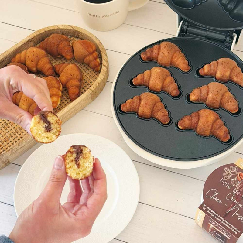 Mini croissant cut-out with baking tin - ScrapCooking