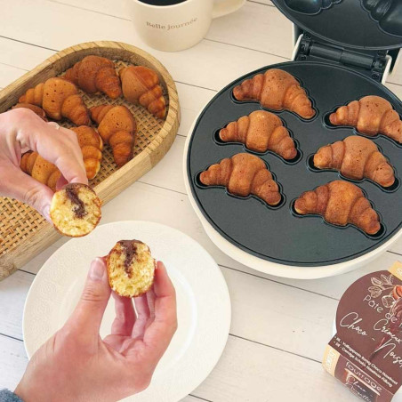 Mini croissant cut-out with baking tin - ScrapCooking