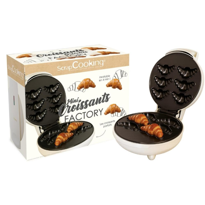 Pack + Appareil à mini croissants Factory - ScrapCooking