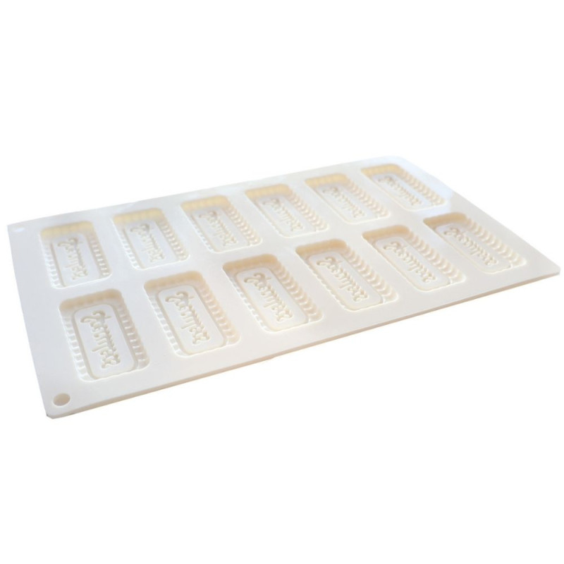 Profil moule silicone biscuits spéculoos - ScrapCooking