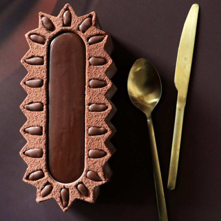 Photo bûche choco Marquise - ScrapCooking