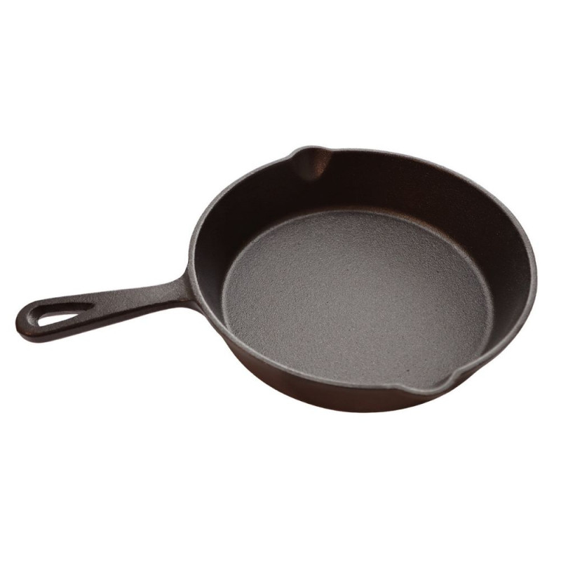 Poêle en fonte côté - ScrapCooking