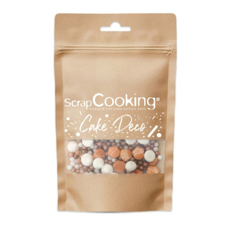 Sachet décors sucrés mix 3D automne - ScrapCooking®
