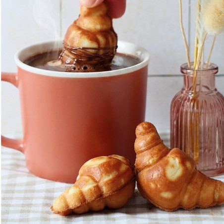 Ambiance petits croissants et café - ScrapCooking®