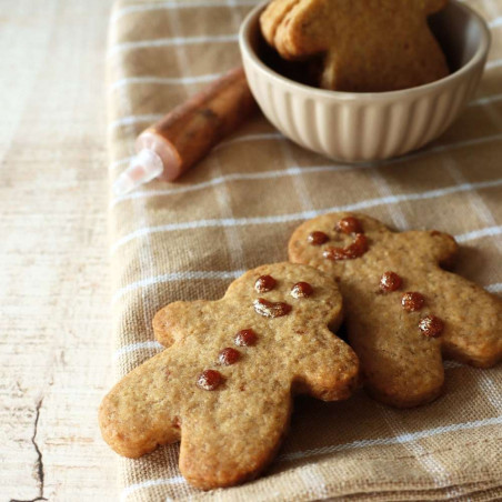 Ambiance spéculoos maison biscuits bonhommes - ScrapCooking®