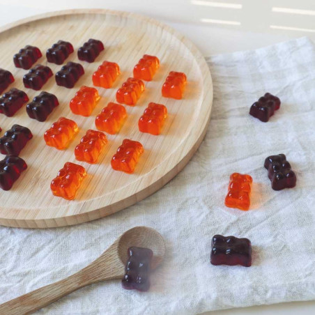 Ambiance bonbons oursons mûre et abricot - ScrapCooking®