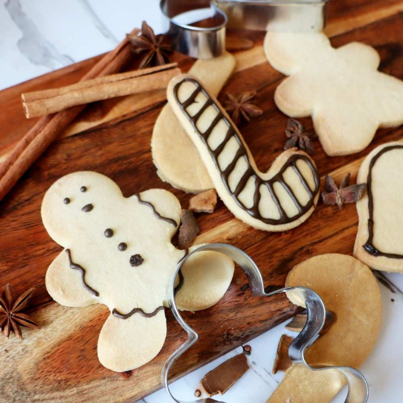 Ambiance biscuits maison Noël - ScrapCooking®