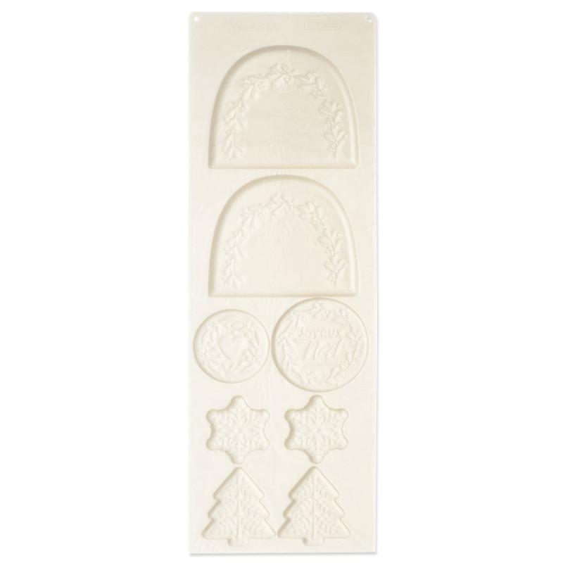 Single silicone mould for chocolate log ends - ScrapCooking®