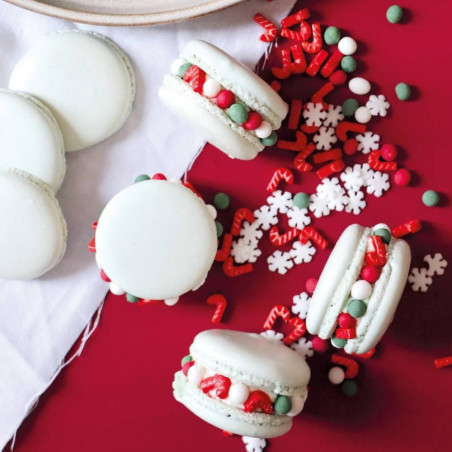 Ambiance macarons Noël - ScrapCooking