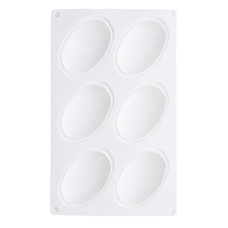 Intérieur moule silicone trompe-l’œil pistache - 6 empreintes - ScrapCooking