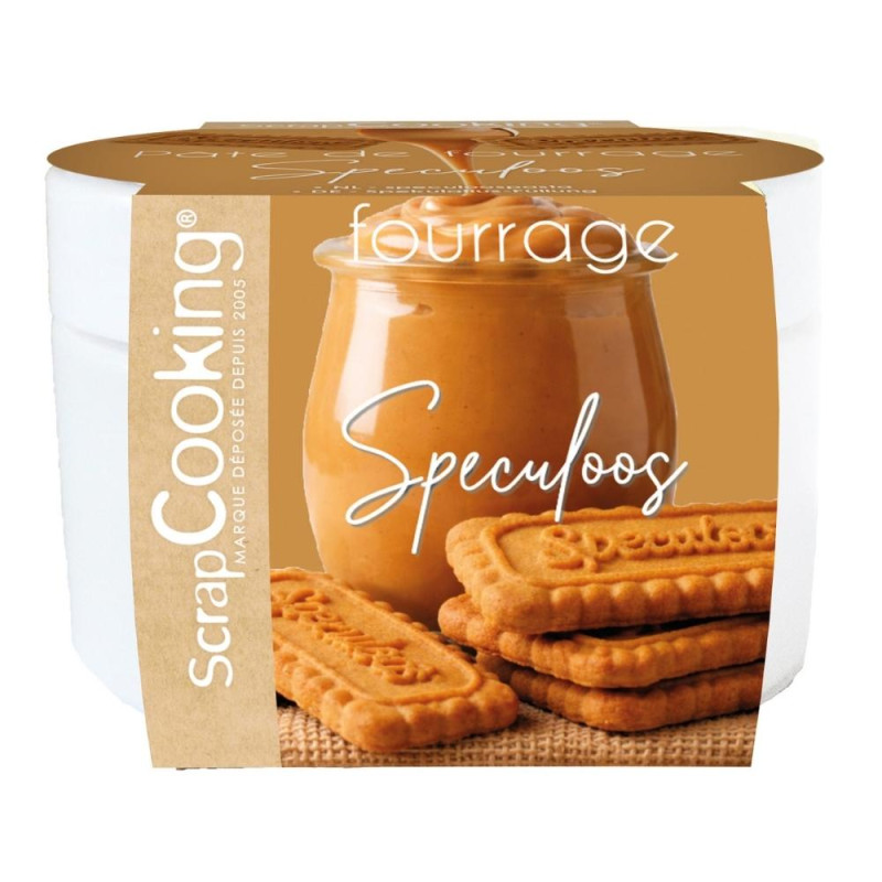 Pack pâte de fourrage spéculoos - ScrapCooking