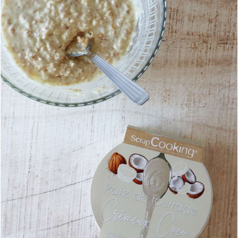 Coconut and passion fruit crisp - ScrapCooking®
