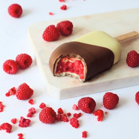 Magnum franui chocolat noir et blanc - ScrapCooking®