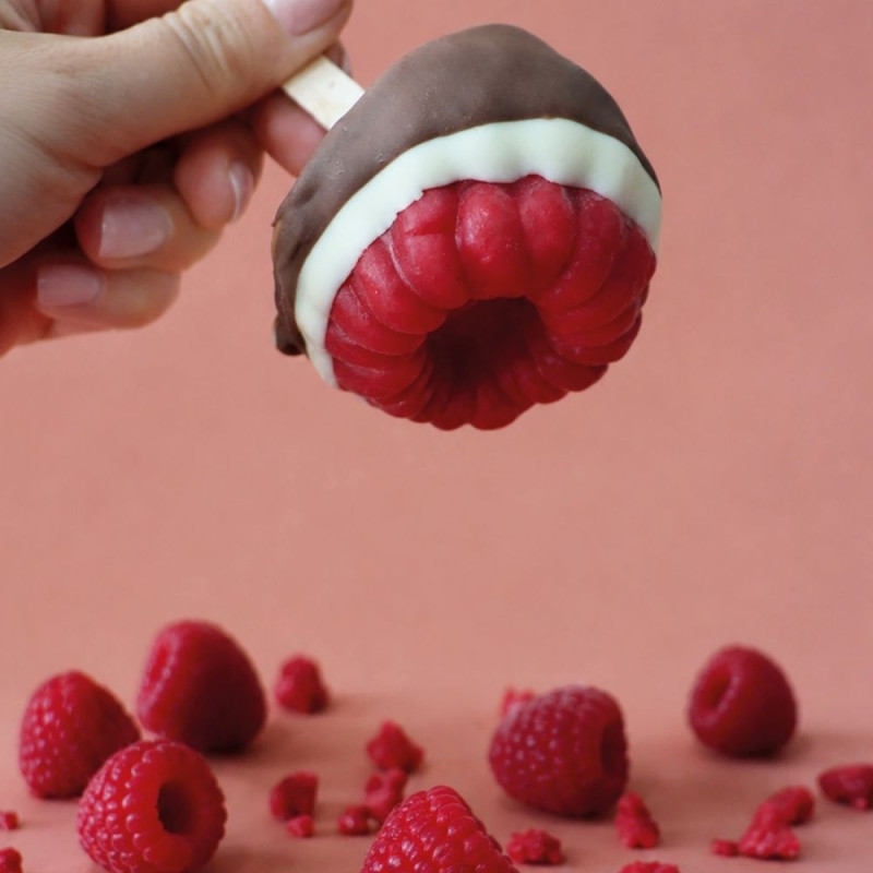 Glace framboise façon Franui - ScrapCooking®