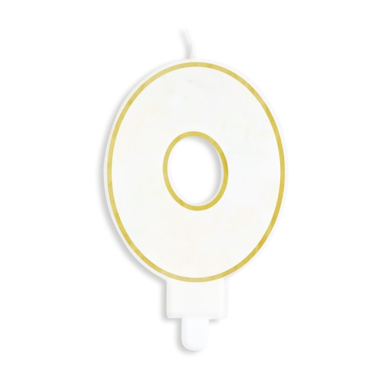 Single Number 0 Candle – ScrapCooking®