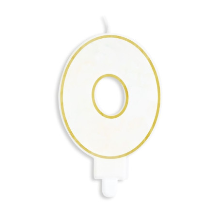 Bougie seule numéro 0 - ScrapCooking®