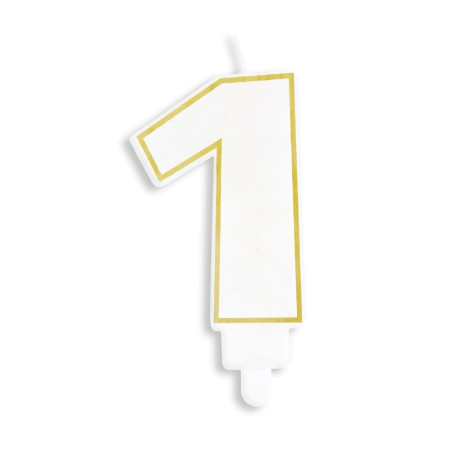 Single Number 1 Candle – ScrapCooking®