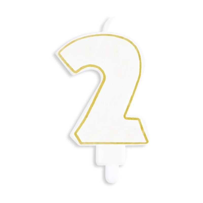 Single Number 2 Candle – ScrapCooking®