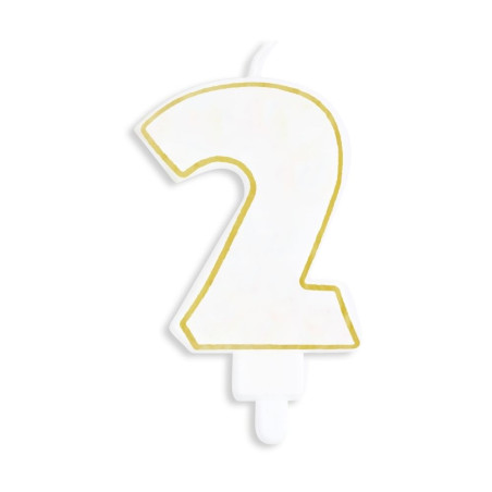 Bougie seule numéro 2 - ScrapCooking®