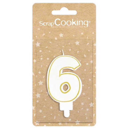 Number 6 Candle Pack – ScrapCooking®