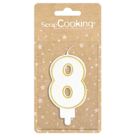 Number 8 Candle Pack – ScrapCooking®