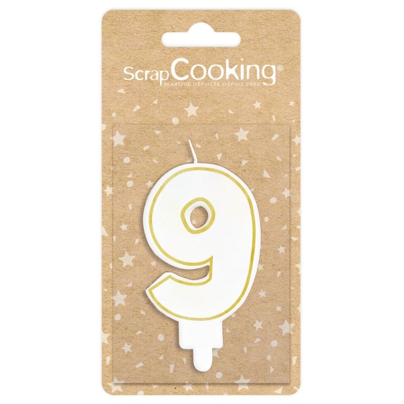 Number 9 Candle Pack – ScrapCooking®
