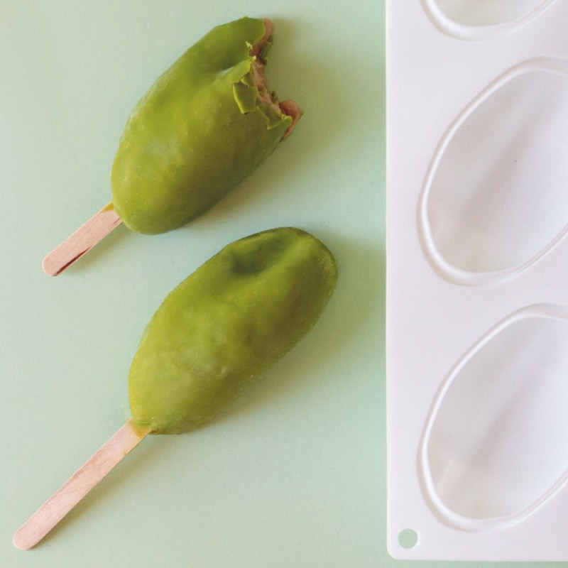 Glace trompe l'œil pistache + moule - ScrapCooking®