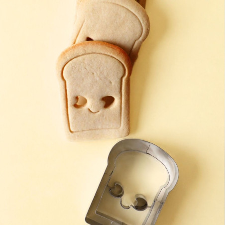 Biscuit-themed set and 1 brioche cutter - ScrapCooking®