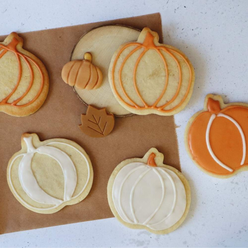 Pumpkin biscuit theme - ScrapCooking®