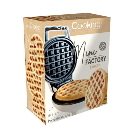 Mini waffle factory Classic - ScrapCooking
