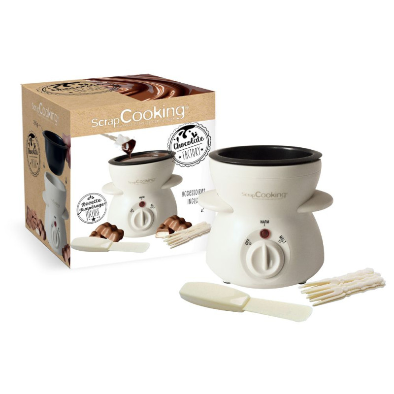 Appareil à fondue chocolat pack - ScrapCooking