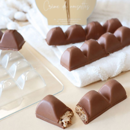 Ambiance barres chocolatées croustillantes et noisette - ScrapCooking®