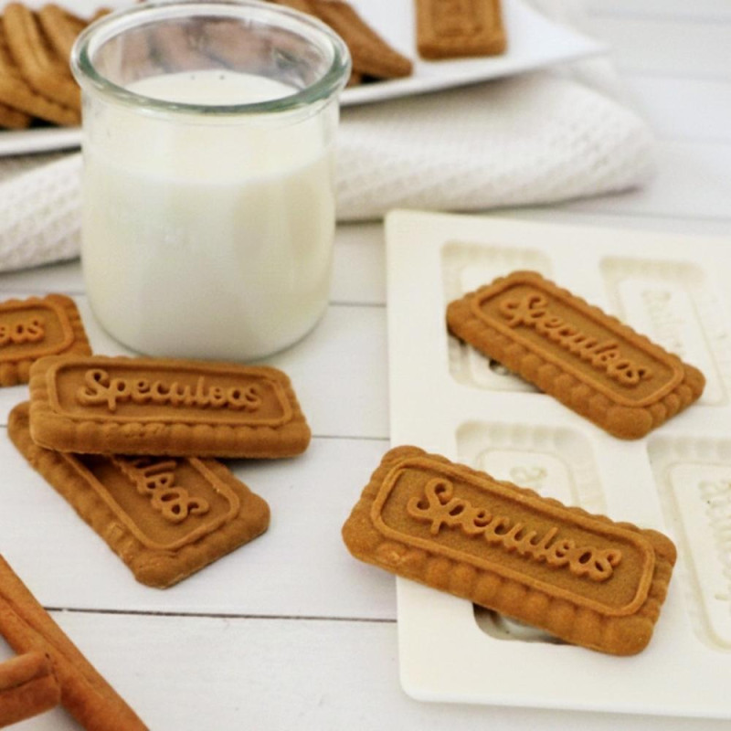 A mould and speculoos biscuit theme - ScrapCooking