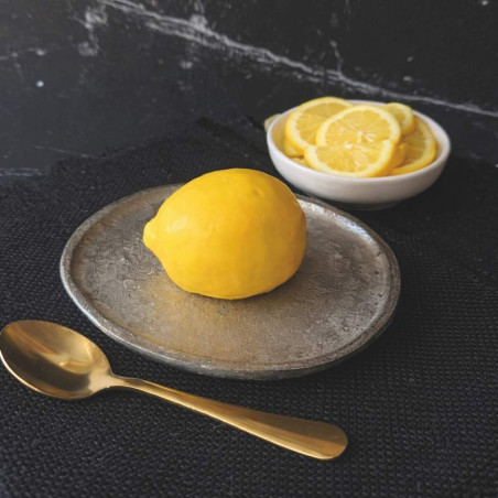 Atmosphere with fat-soluble lemon food colouring - ScrapCooking