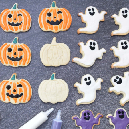 Halloween cookies and biscuits decoration kit