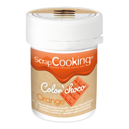Halloween pumpkin chocolate cake kit | ScrapCooking®