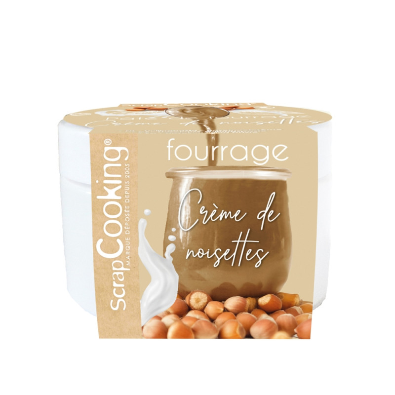 Pack citrouilles d'Halloween : Pâte de fourrage choco noisette