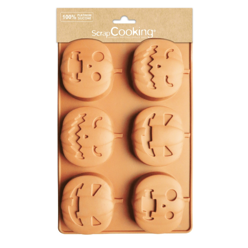 Moule silicone multi-citrouilles pack - ScrapCooking