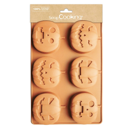 Pumpkins 3D silicone mould | ScrapCooking