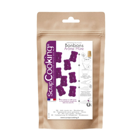 Halloween candy DIY kit : Mould & fruity candy mixes
