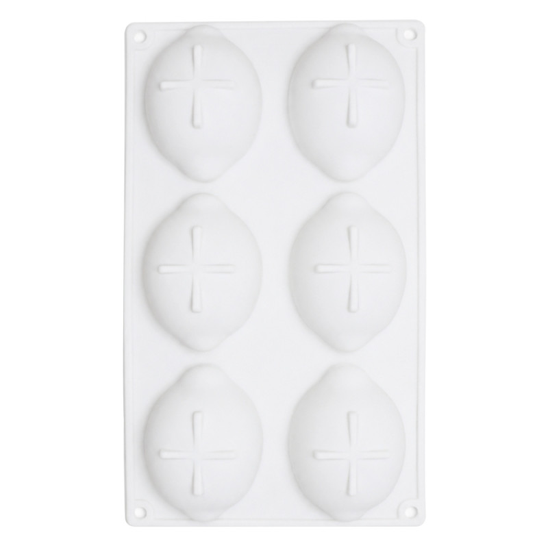 Lemon illusion cake kit : Lemon shaped silicone mould