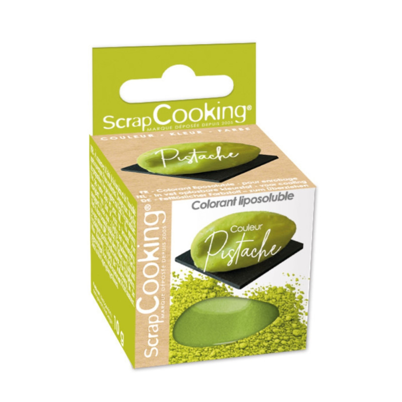 Pistachio trompe l'œil/illusion cake kit | ScrapCooking®