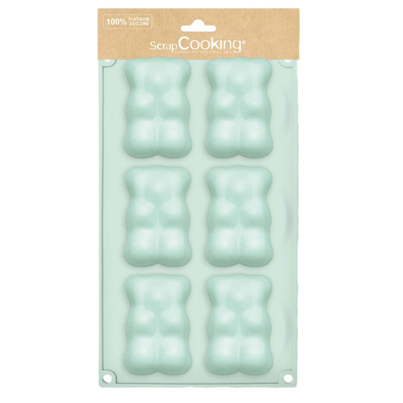 Homemade cookies & snack cakes silicone mold set