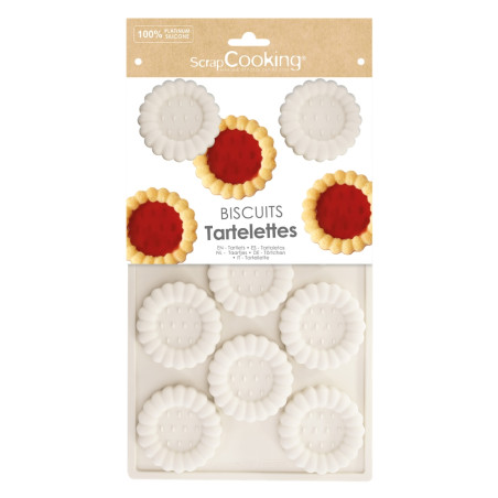 Pack essentiels du goûter : Moule silicone pour tartelettes